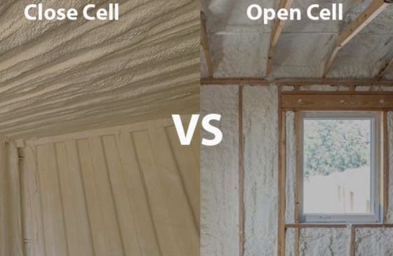 Open Cell vs. Closed Cell Spray Foam: Key Differentiators