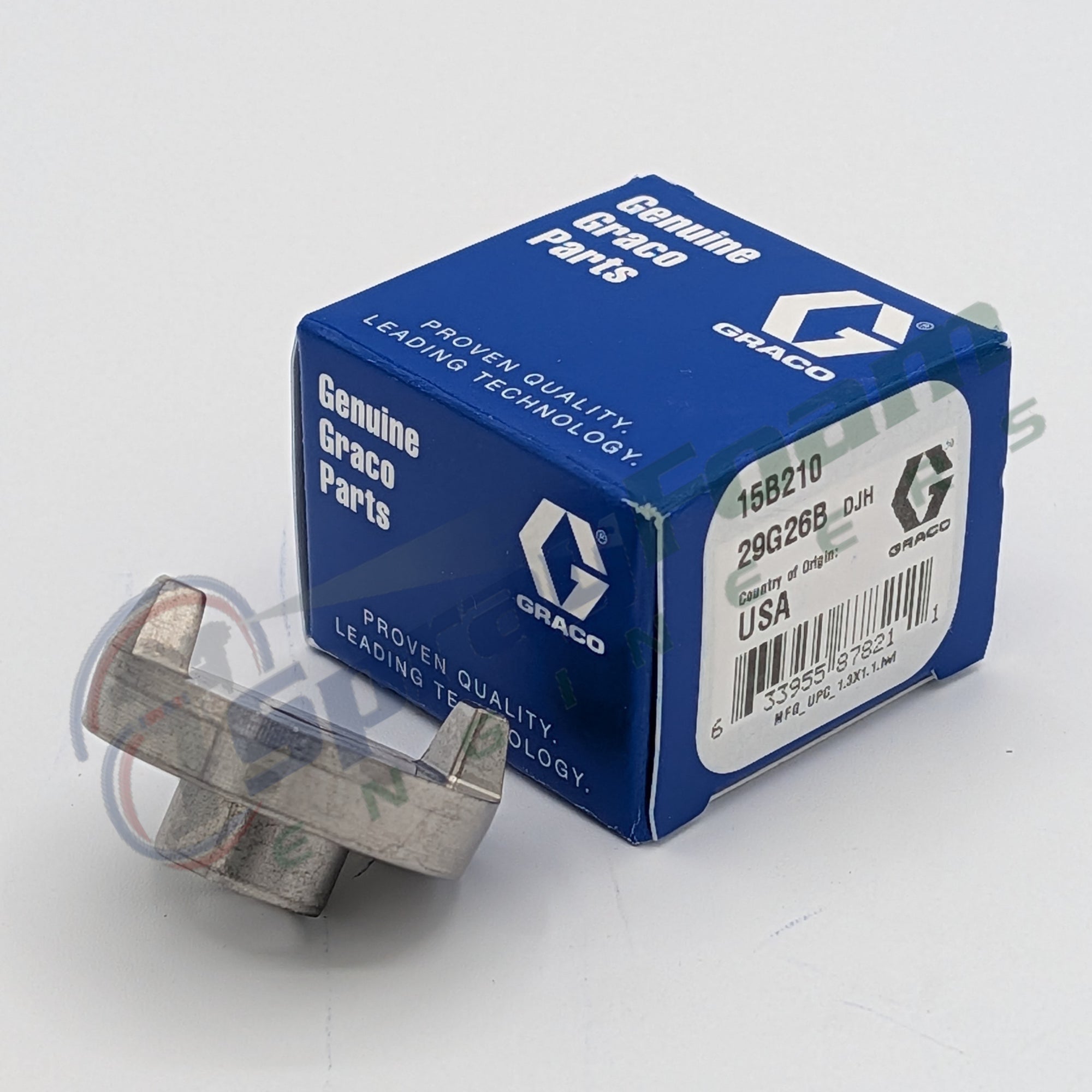 Round pattern air cap for Fusion AP and PC, Graco Part 15B210