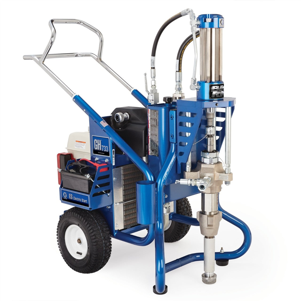 GH 733ES Gas Hydraulic Sprayer, Big 250 System, Graco Part 16U778
