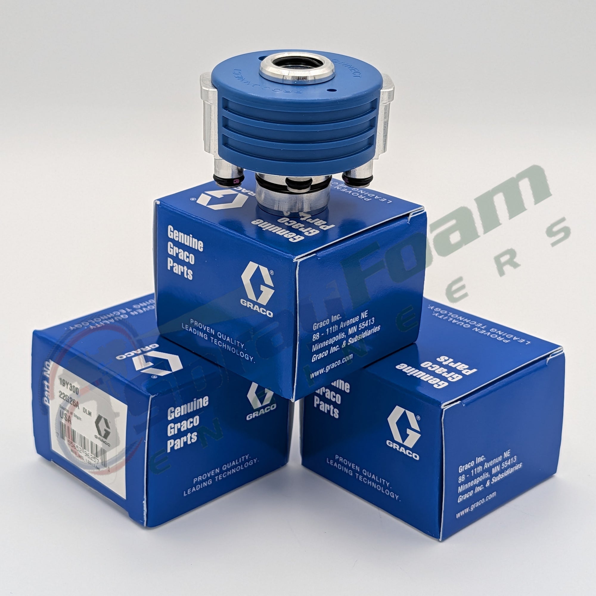 ProConnect Cartridge Kit, 3 Pack, Fusion PC, Graco Part 19Y301