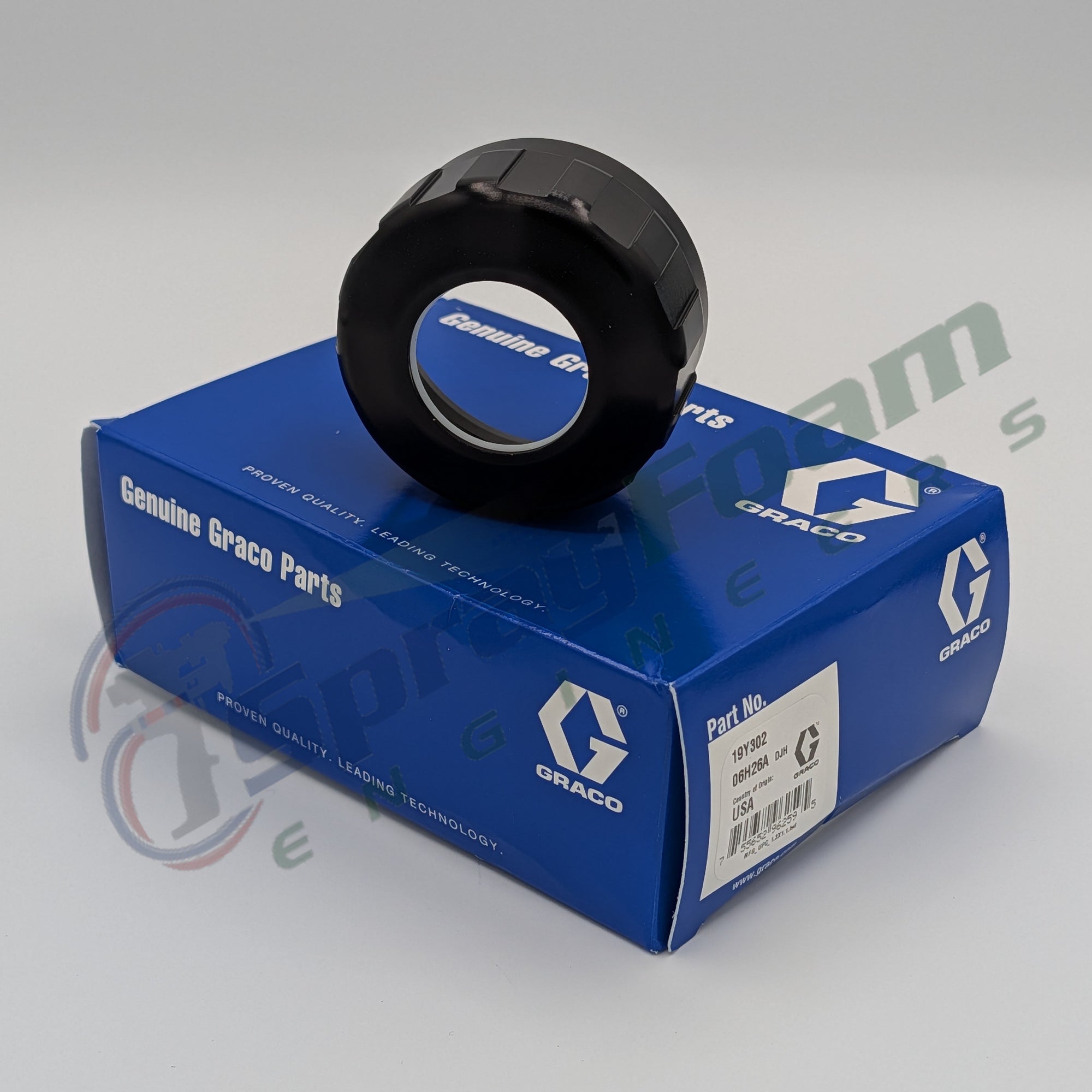 Front Cap / Front Retaining Ring, Fusion PC, Graco Part 19Y302