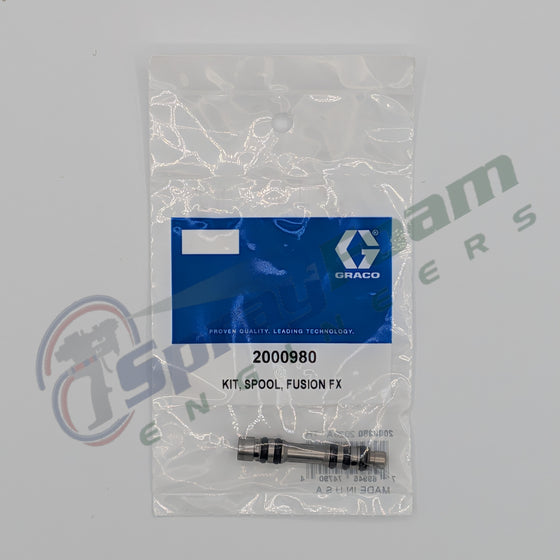 Spool Valve for Fusion FX, Graco Part 2000980