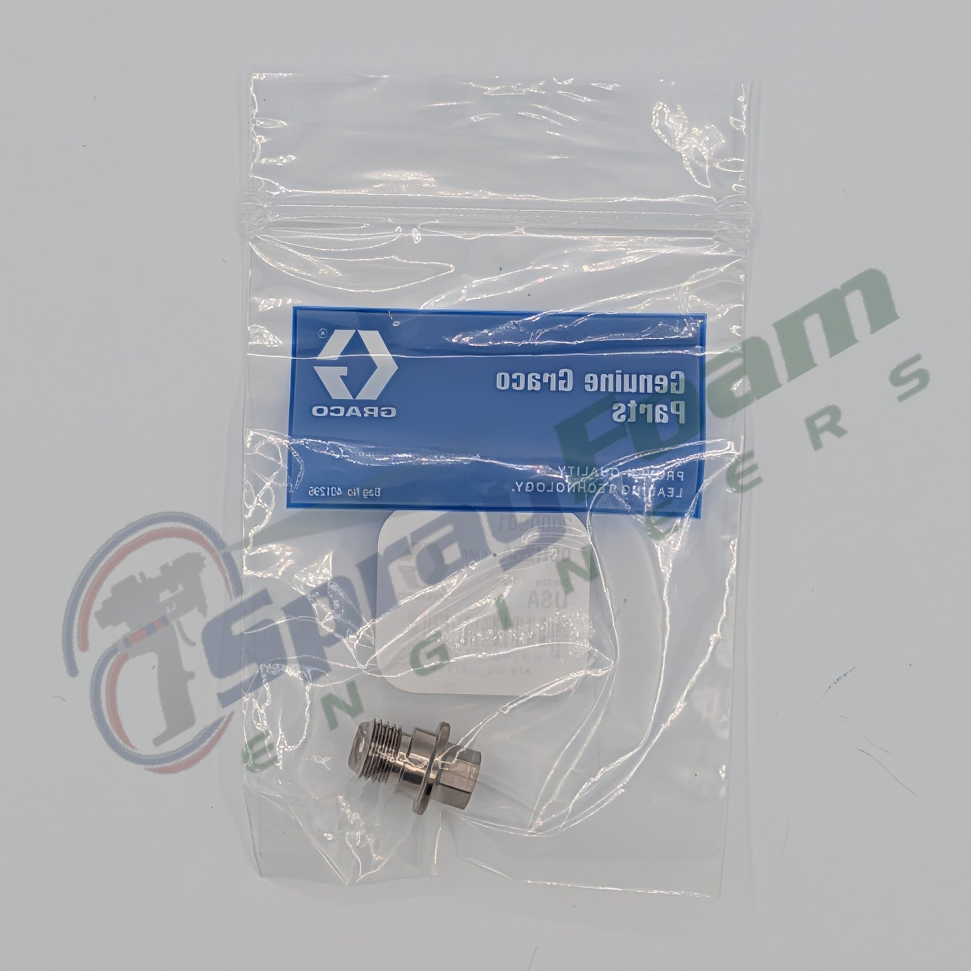 Fusion FX muffler kit, breather plug, Graco Part 2000981