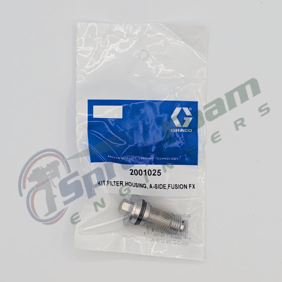 Fusion FX ISO filter kit, A-side housing, Graco Part 2001025