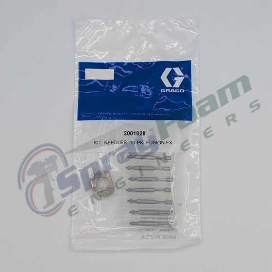Fusion FX shuttle valve kit, 10 pack, Graco Part 2001028