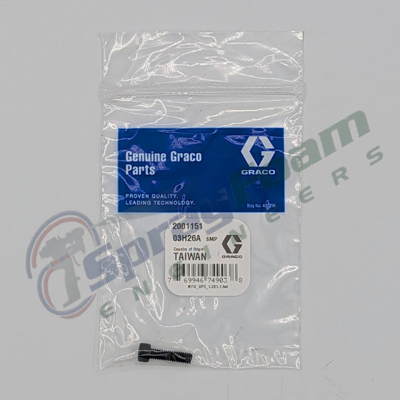 Fusion FX handle screw bolt kit, Graco Part 2001151