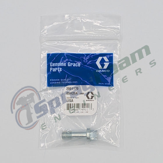 Manifold Bolt Kit for Fusion FX Spray Guns, Graco Part 2001170