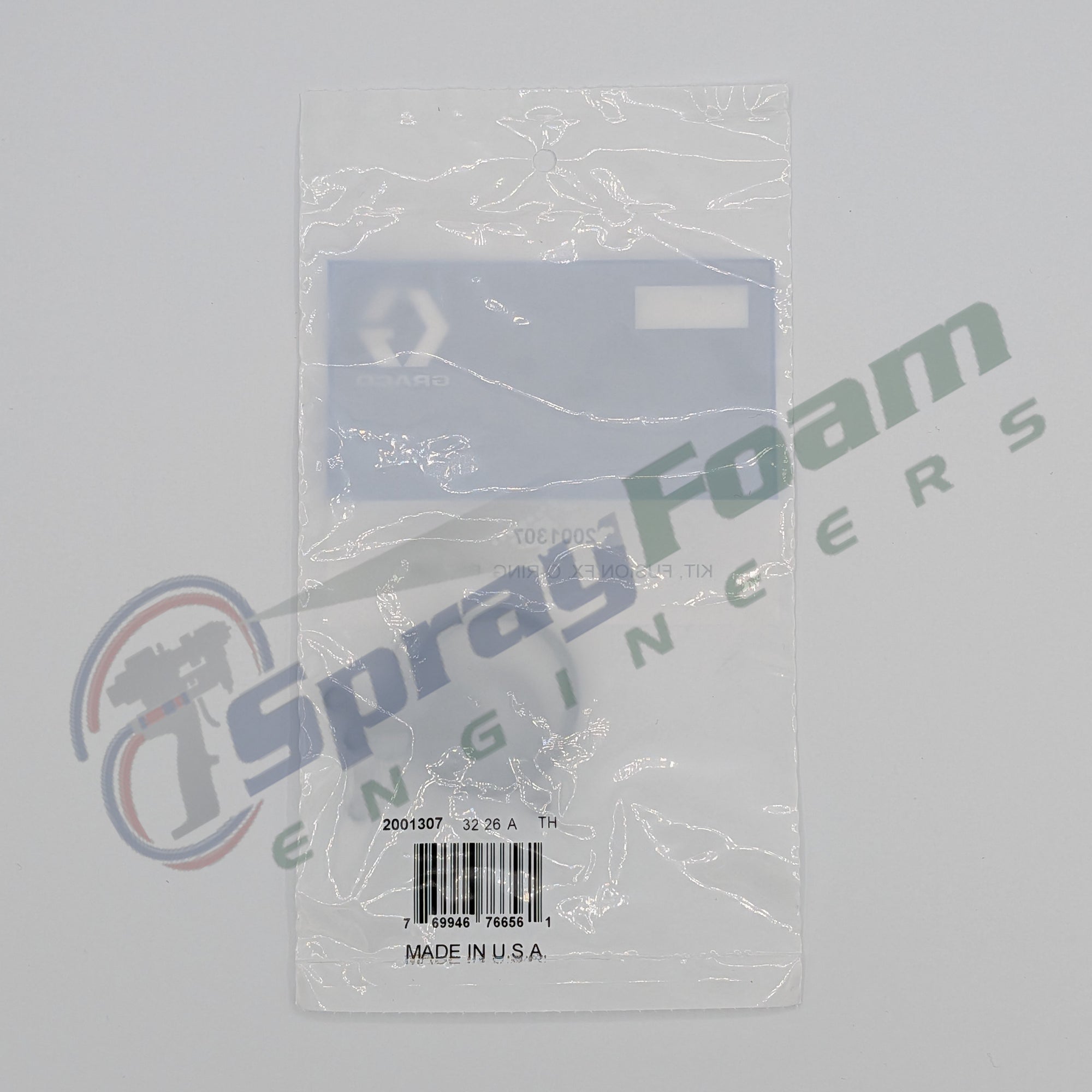 Fusion FX Complete O-Ring Repair Kit, Graco Part 2001307