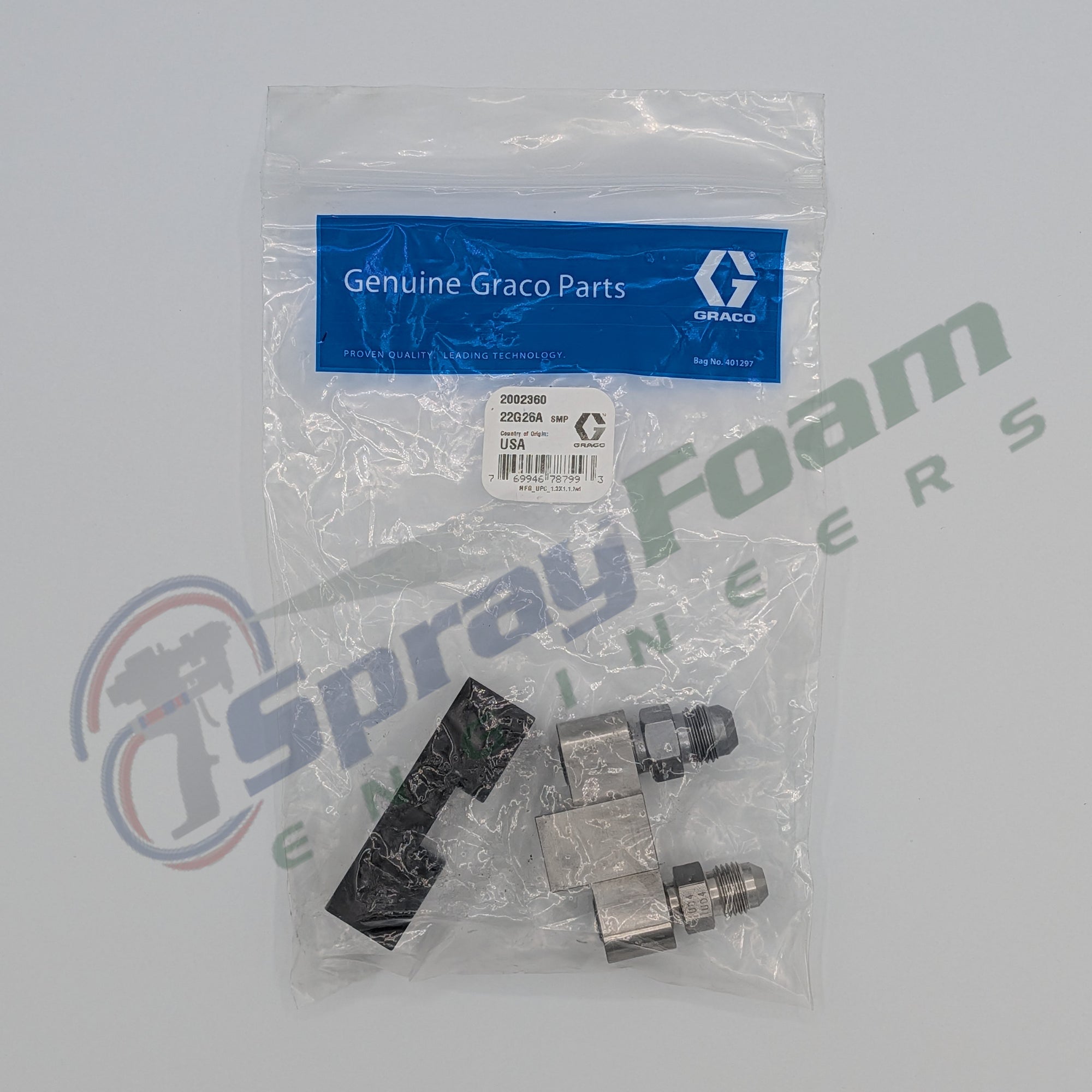 FX to AP/PC Adapter Manifold, Graco Part 2002360