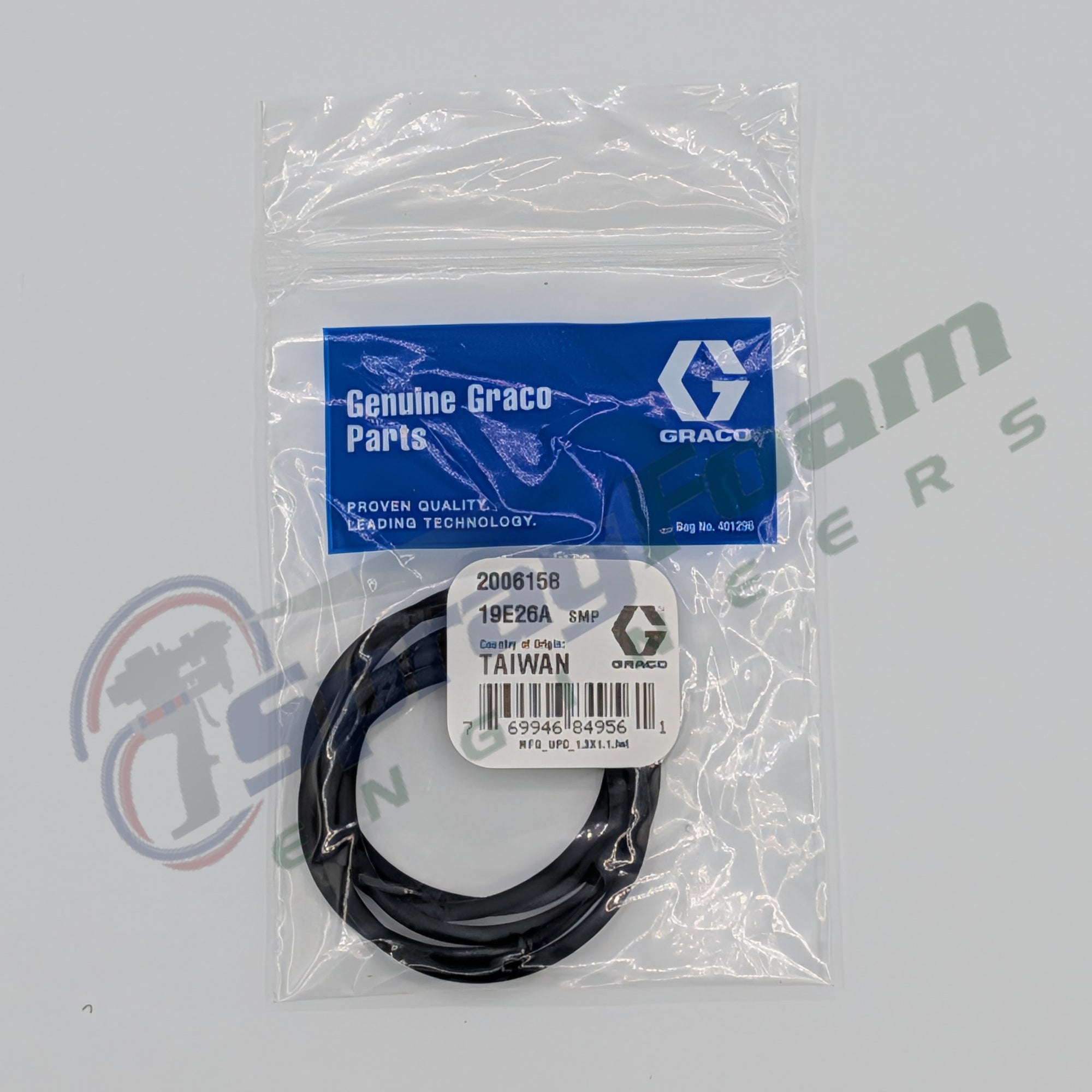 O-Ring, Qty 5 for Fusion FX, Graco Part 2006158