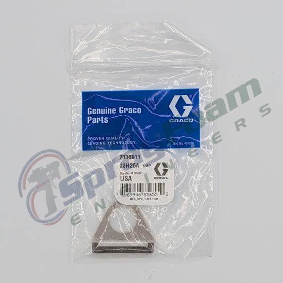 Fusion FX Upper Strap Bracket Kit, Graco Part 2006911