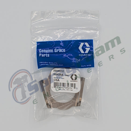 Fusion FX Lower Strap Bracket Kit, Graco Part 2006912