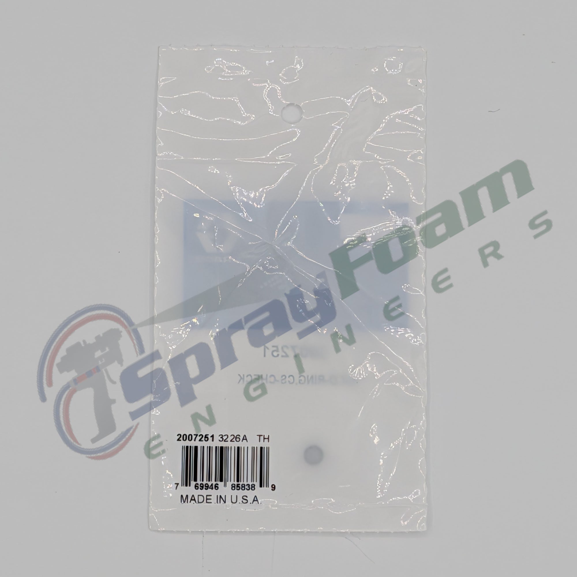 Fusion FX CS Check O-Ring Seal Kit, Graco Part 2007251