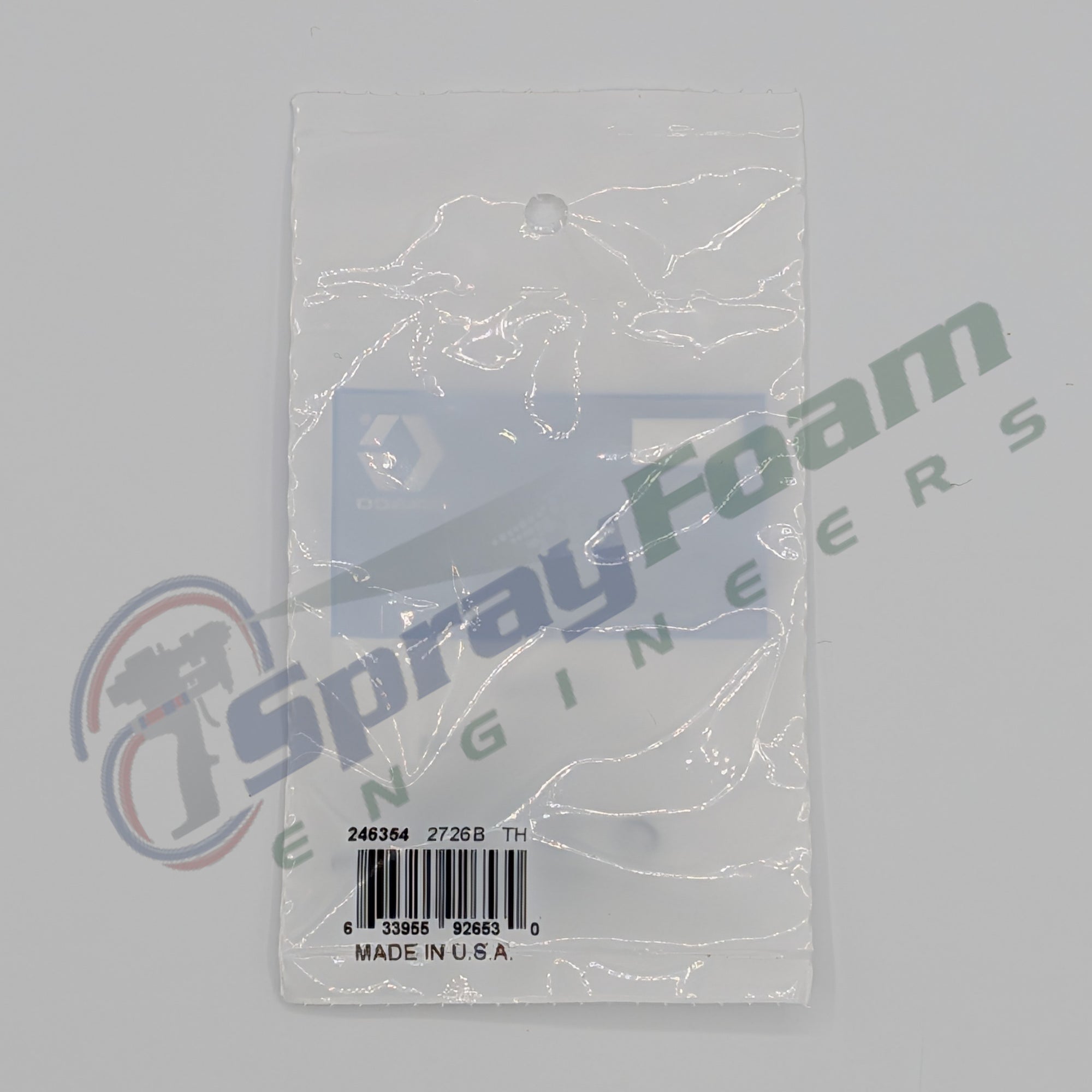 #007 O-ring repair kit for Fusion AP and PC, Graco Part 246354