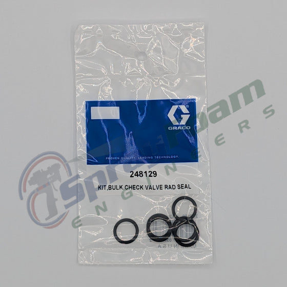 Check valve housing O-ring kit, Fusion AP/PC, Graco Part 248129
