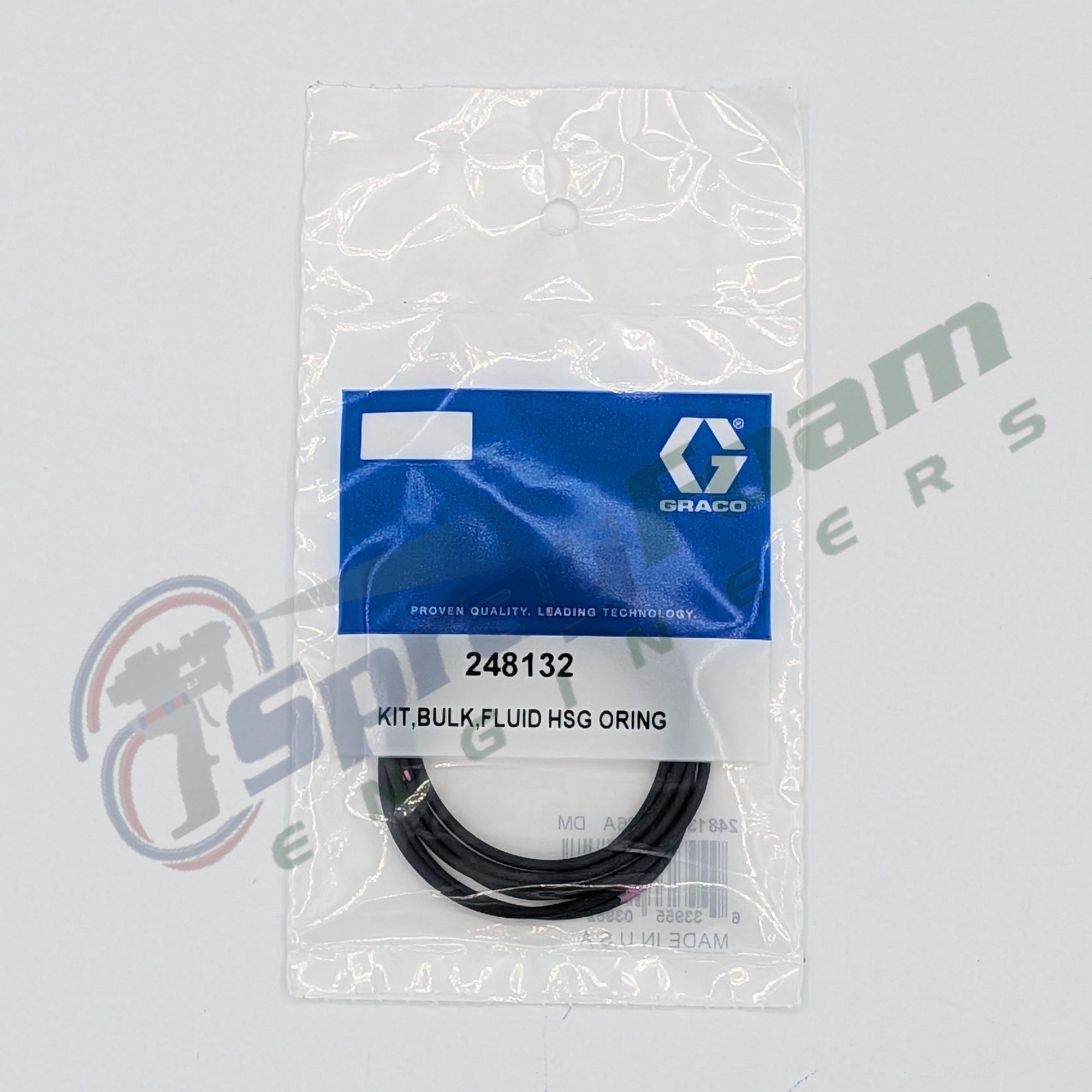 O-ring for Fusion AP and Fusion PC, Graco Part 248132