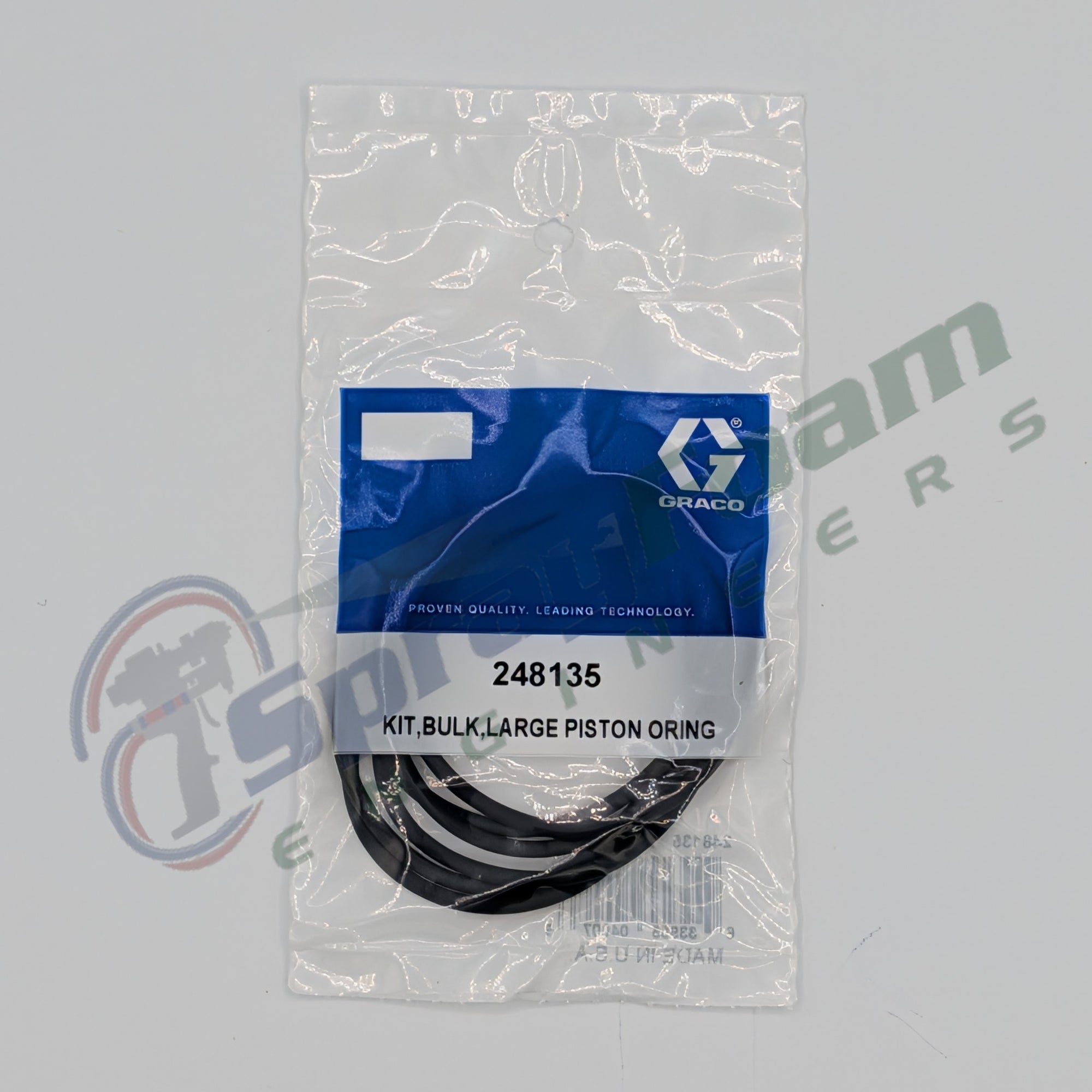 O-ring for Fusion AP and Fusion PC, Graco Part 248135