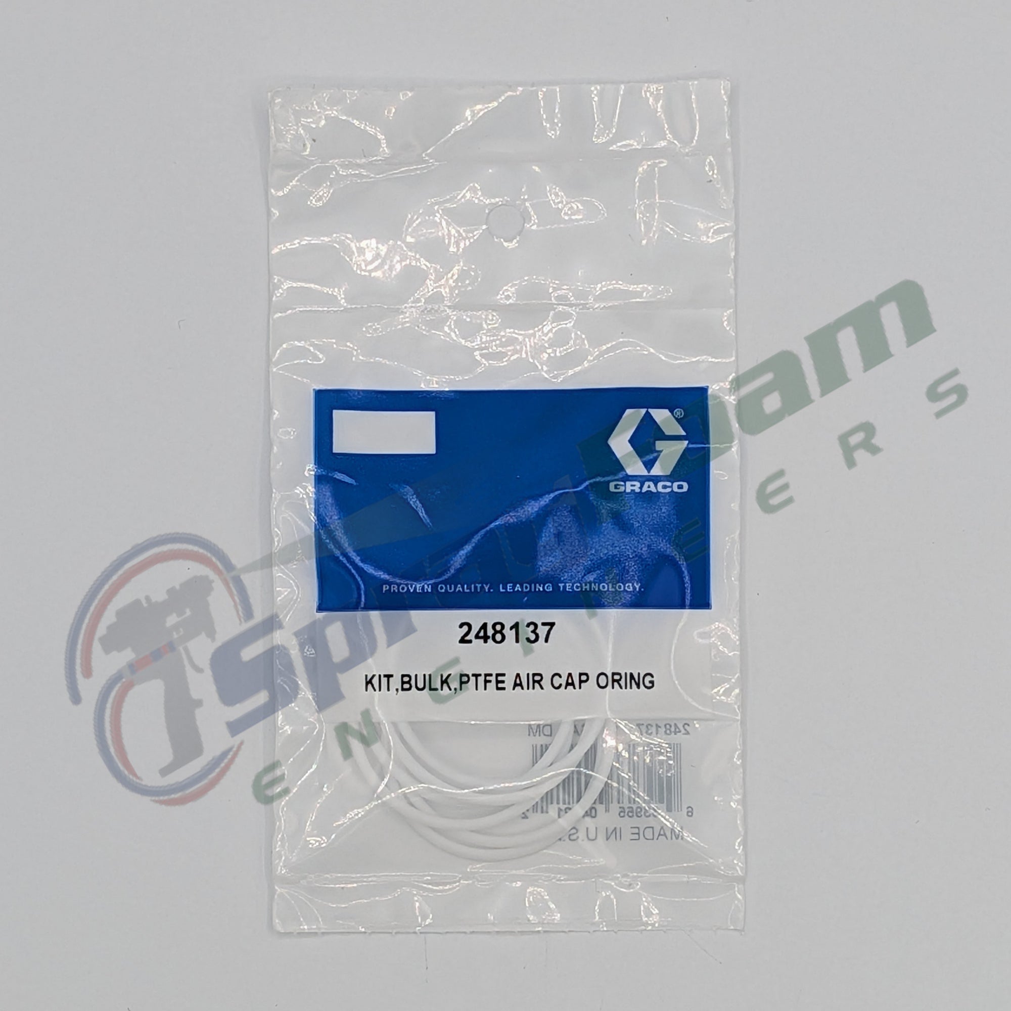 O-ring for Fusion AP and Fusion PC, Graco Part 248137