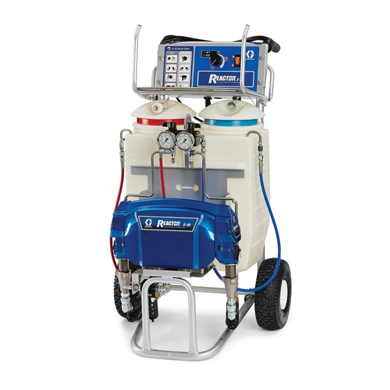 Reactor E-10 Heated Proportioner with (2) 10 A Circuits, 240 V, Graco Part 249571