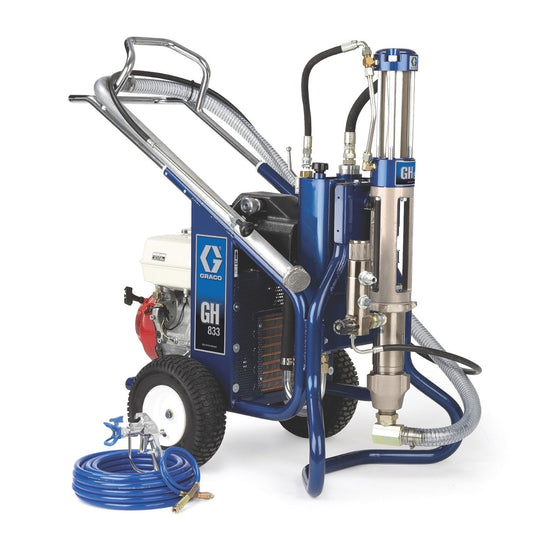 GH 833 Gas Hydraulic Sprayer, Complete, Graco Part 249617
