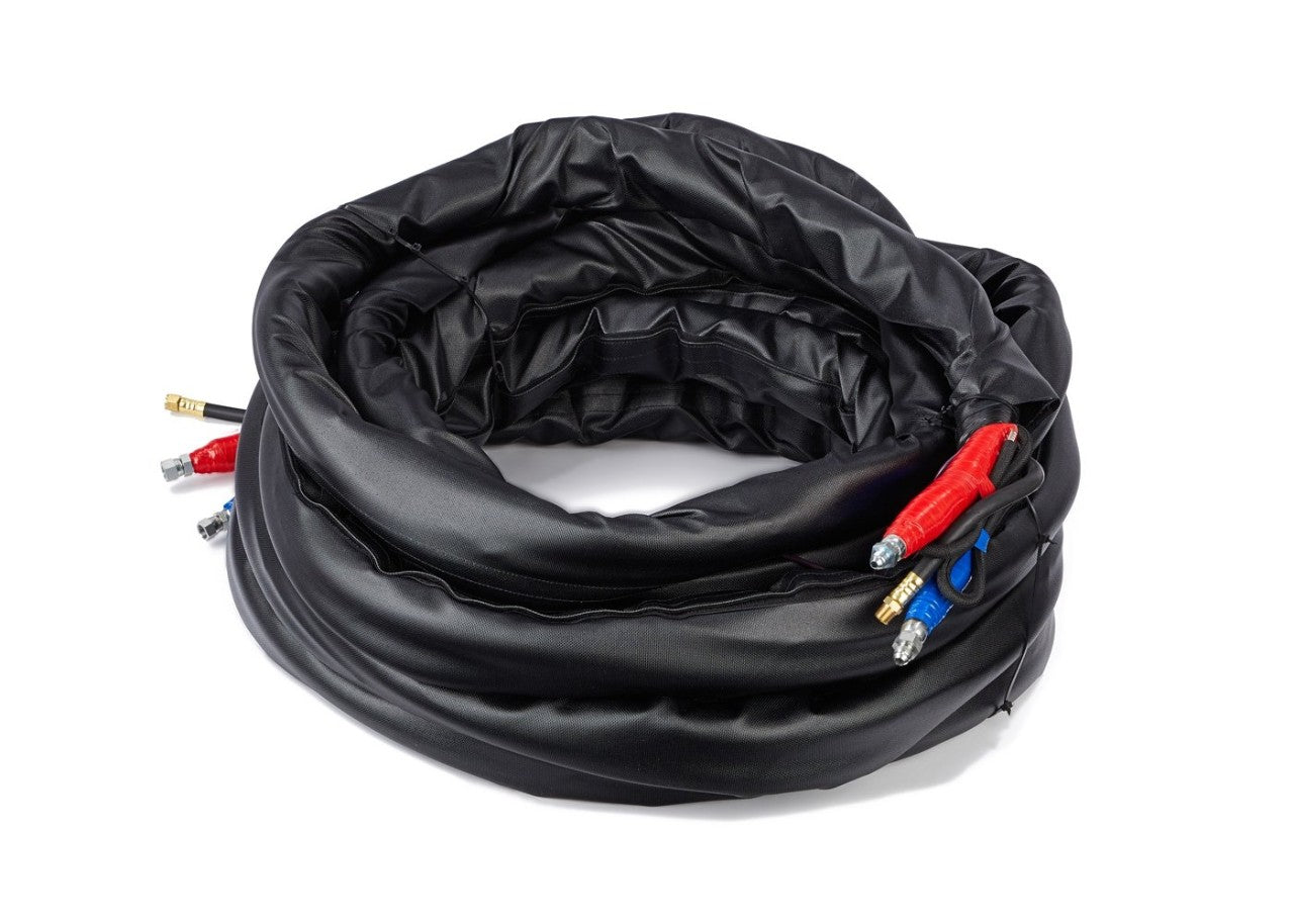 50 ft x 3/8 in Heated Hose, 3500 psi, RTD, Xtreme-Wrap, Reactor 2, Graco Part 24Y241