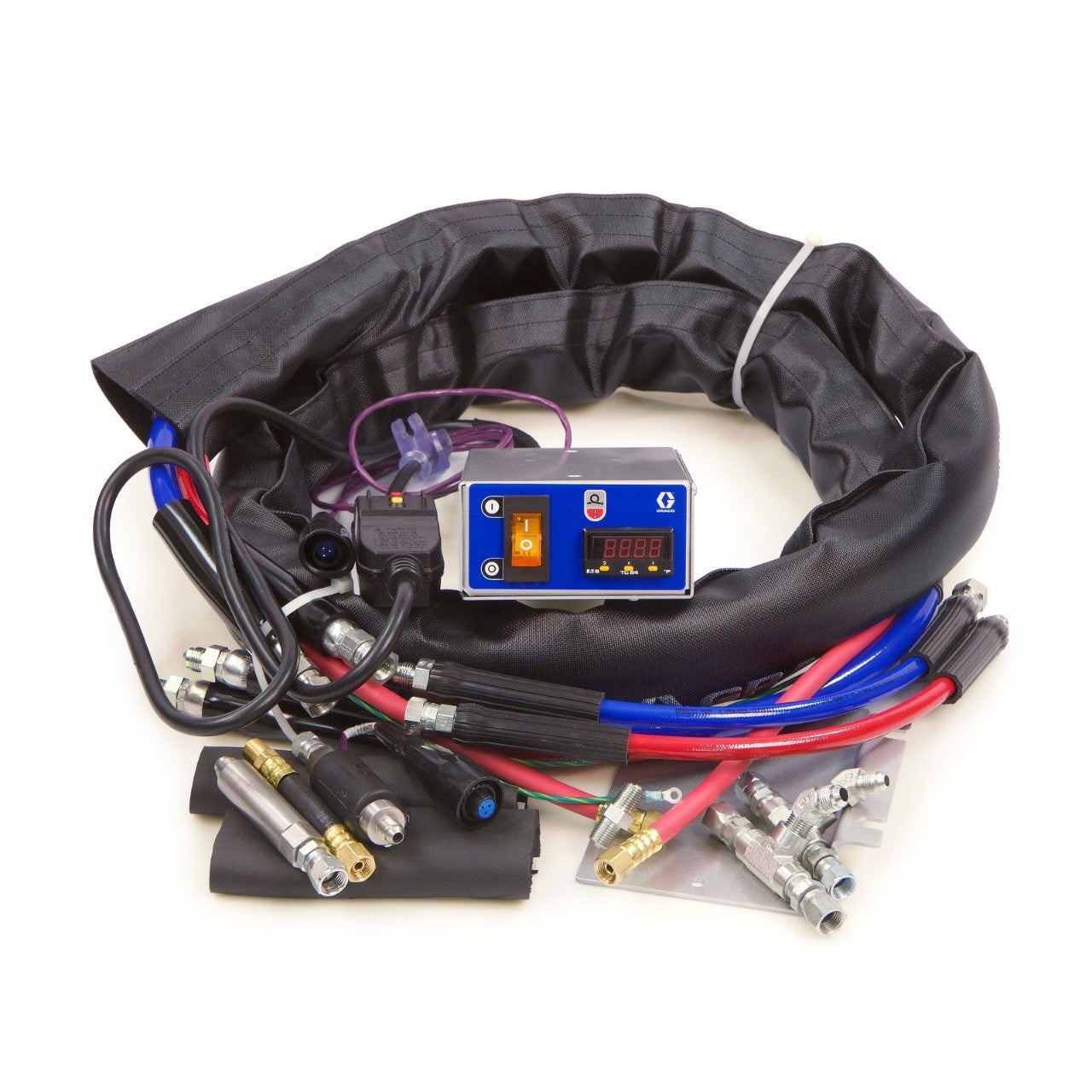 Stand-Alone Heated Hose Control Kit, E-8p, 240V, Temp in F, Graco Part 25M752