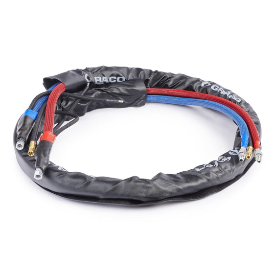 20 ft x 1/4 in  High Flex Whip Hose, 3500 psi, Without Cable, Xtreme-Wrap, Reactor 1 & 2, Graco Part 25P773
