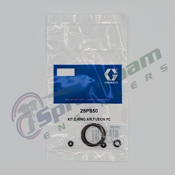 ProConnect Cartridges - Air O-ring kit for Fusion PC, Graco Part 25P850
