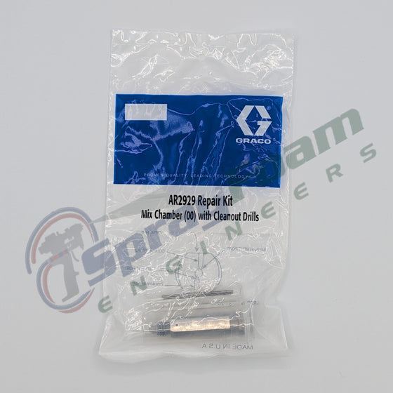 Fusion AP Round Mix Chamber 00, 0.029 in, Graco Part AR2929