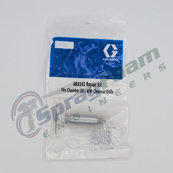 Fusion AP Round Mix Chamber 01, 0.042 in, Graco Part AR4242