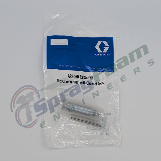 Fusion AP Round Mix Chamber 03, 0.060 in, Graco Part AR6060