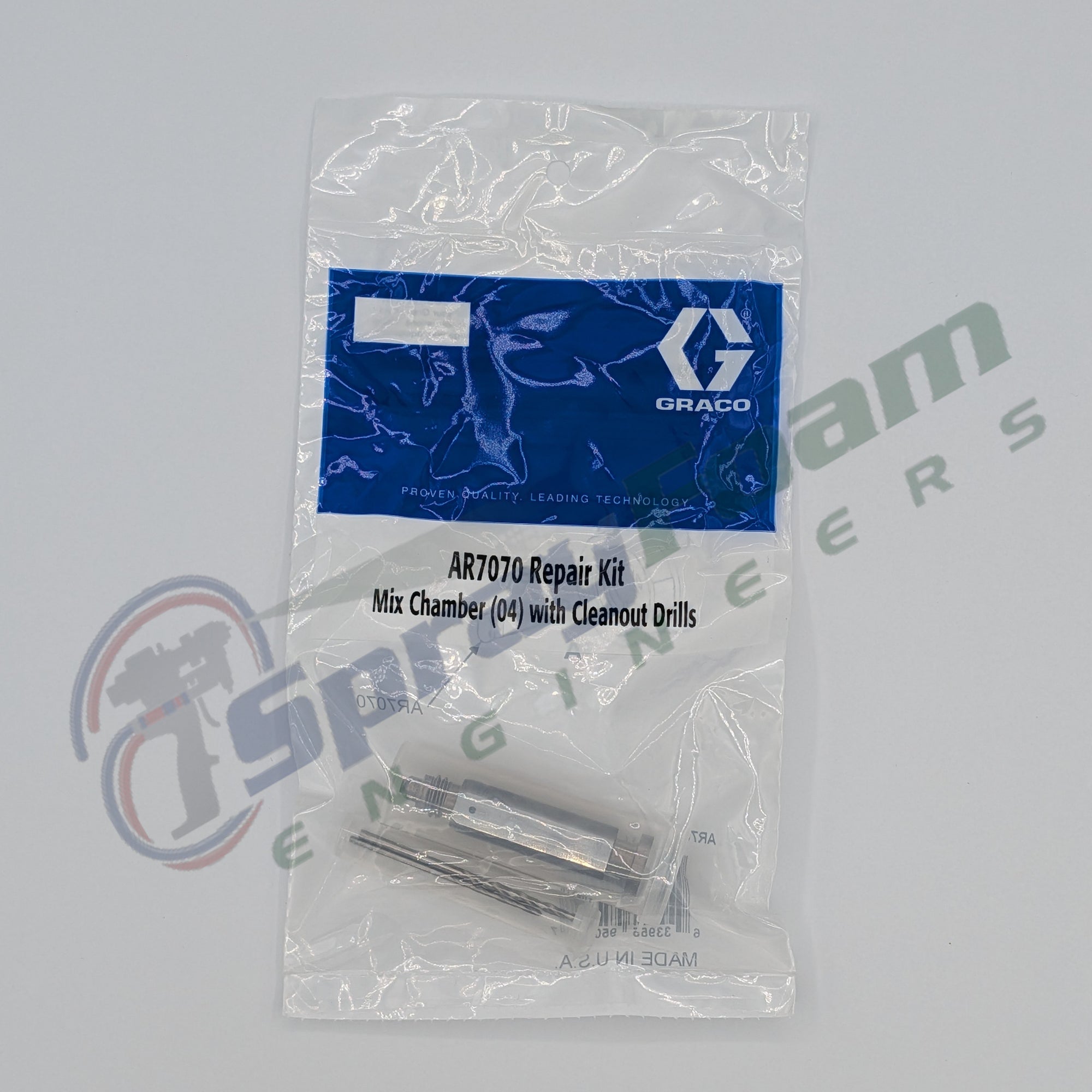 Fusion AP Round Mix Chamber 04, 0.070 in, Graco Part AR7070