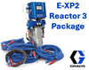 Graco EXP2 Reactor 3 spray foam rig with Graco PC or FX Fusion gun, 40kW diesel generator, and 7'x20' trailer