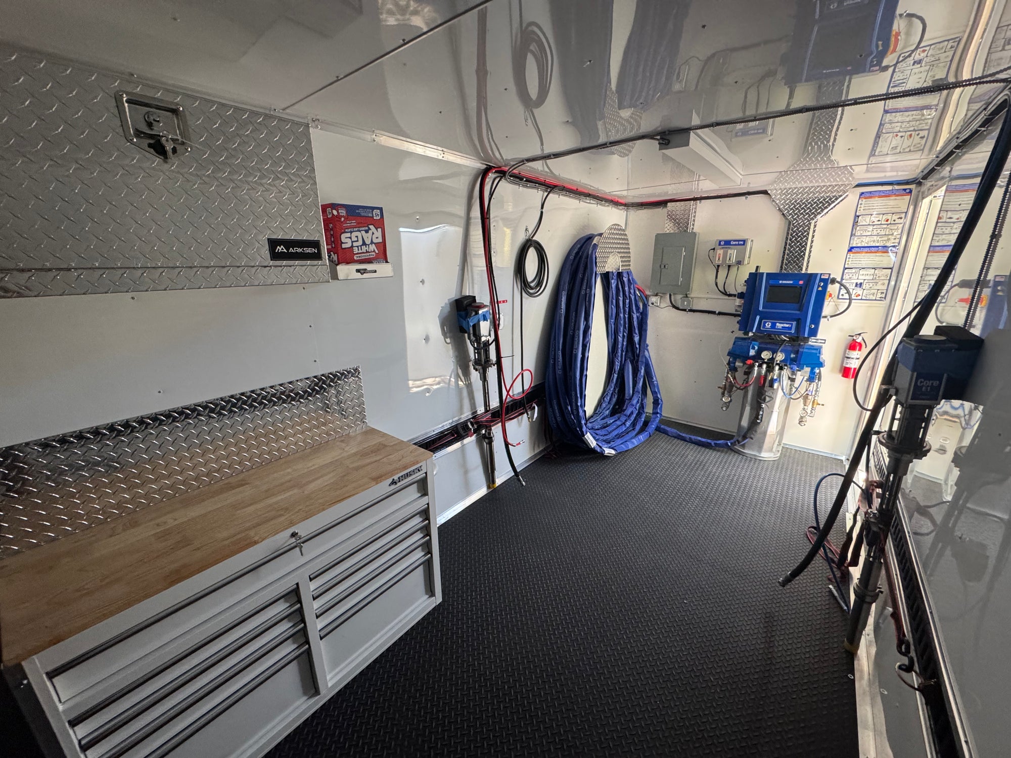 Graco EXP2 spray foam rig