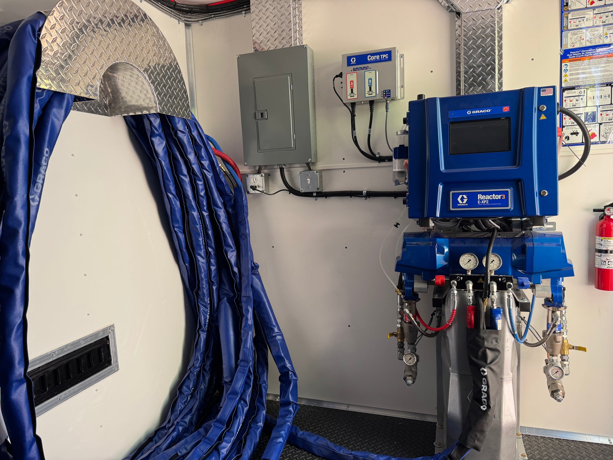 Graco EXP2 spray foam trailer package