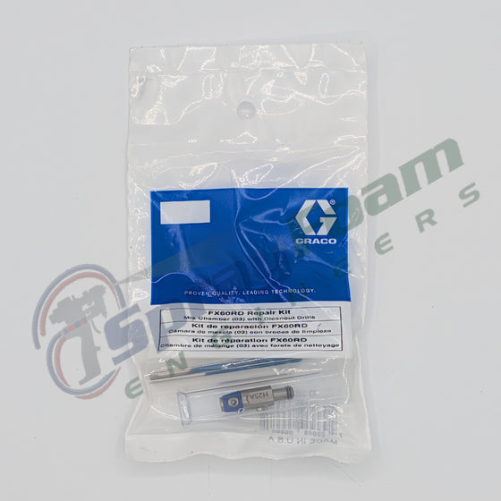 Fusion FX Round Mix Chamber, 0.060 in Orifice, Graco Part FX60RD
