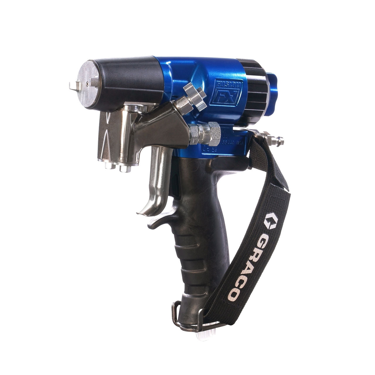 Fusion FX Gun with Round Mix Chamber Sizes 0.037, 0.042, & 0.047, Graco Part FX9001