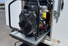 spray foam rig with generator slide