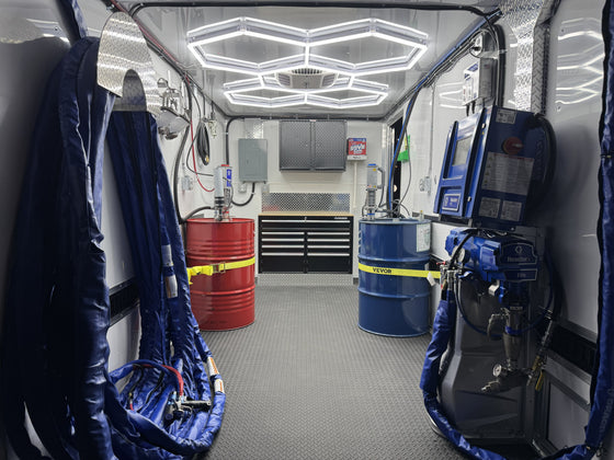 Graco E30 Reactor 3 Elite spray foam rig