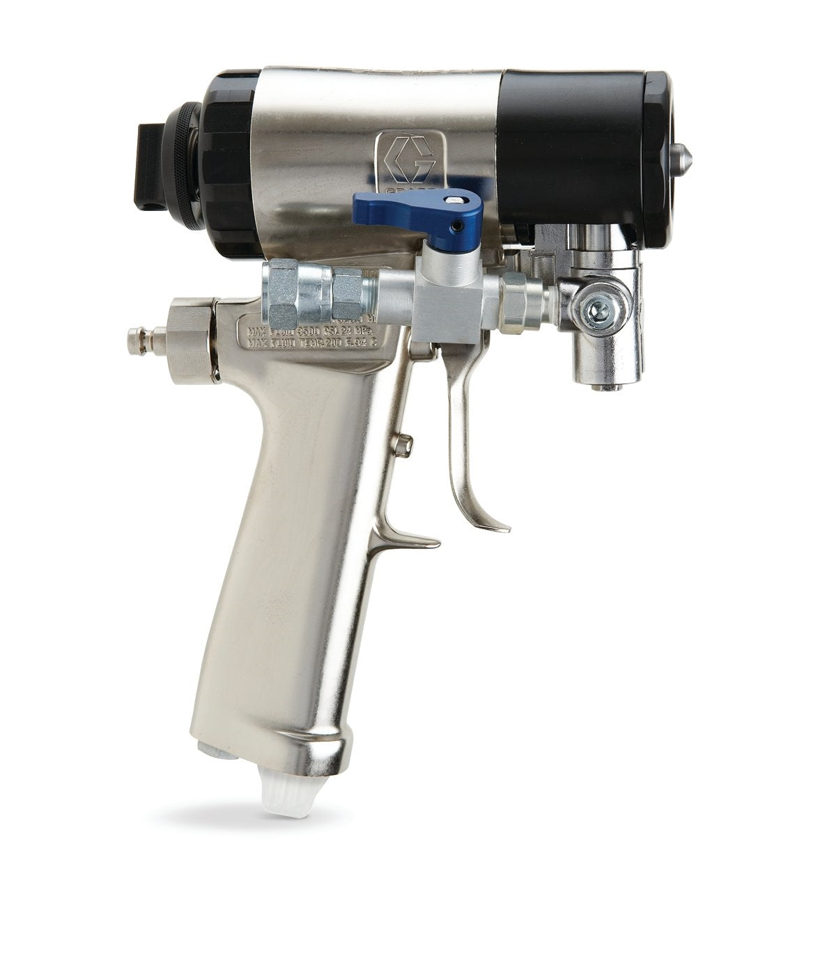 Fusion CS Gun, Round Spray Pattern, 0.052 in (1.3 mm) Mix Chamber, Graco Part CS02RD