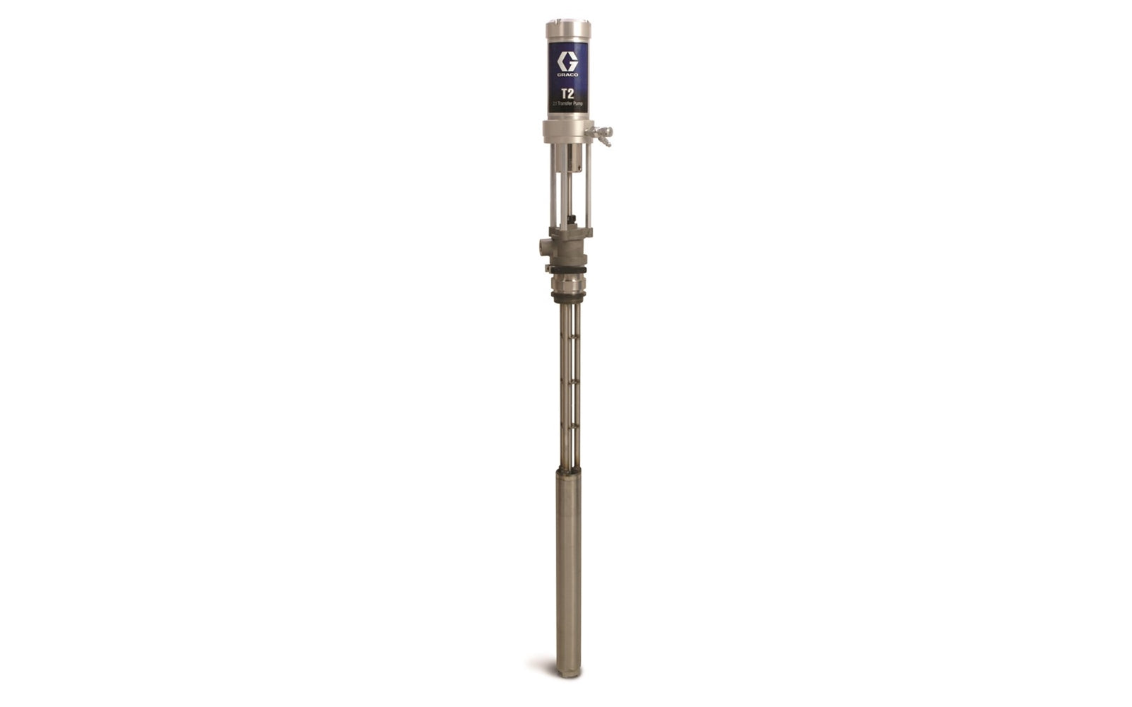 T2 Supply Pump (Stainless Steel): 2:1 Fluid to Air Ratio, Graco Part 295616