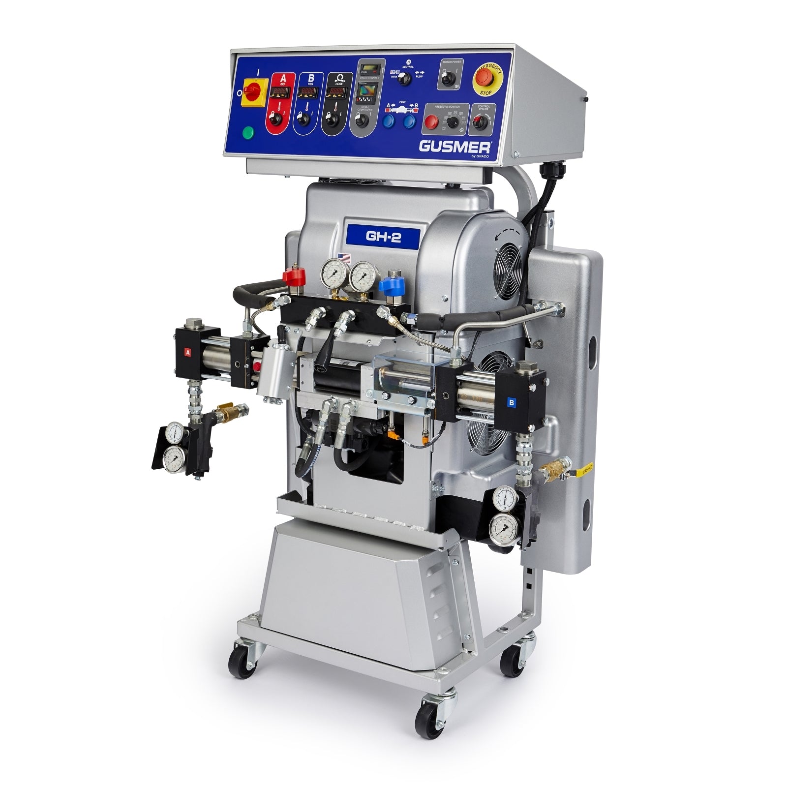 Gusmer GH-2 Proportioner Package, 10 kW, 230 V, 3PH, Graco Part 26C201
