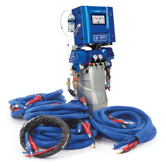 Reactor 3 E-XP2 Standard Tier Polyurea Proportioner Package, 200 ft External Heated Hose, 15 kW, Graco Part EHR340